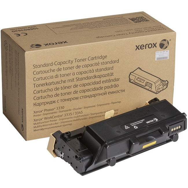 Xerox Original Standard Yield Laser Toner Cartridge - Black - 1 Each 106R03620