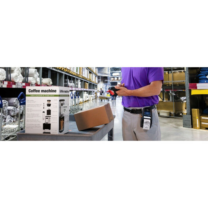 Zebra ZQ610 Mobile Direct Thermal Printer - Monochrome - Portable - Receipt Print - Bluetooth - Wireless LAN - Battery Included ZQ61-AUWA000-00