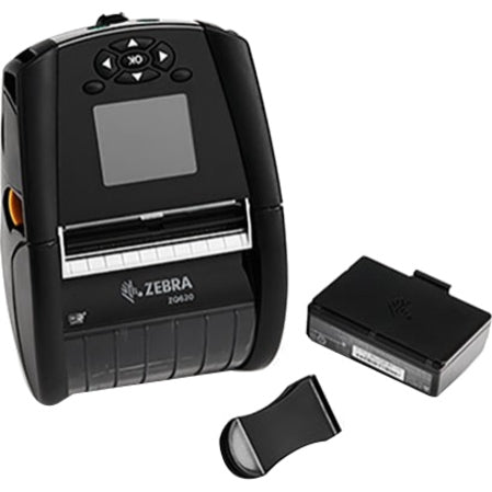 Zebra ZQ620 Mobile Direct Thermal Printer - Monochrome - Portable - Receipt Print - Bluetooth - Wireless LAN - Battery Included ZQ62-AUWA000-00