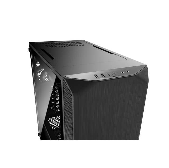 Be Quiet! Bgw34 Pure Base 500 Window Black, Atx, Midi Tower Computer Case, Tempered Glass Window, Two Preinstalled Fans