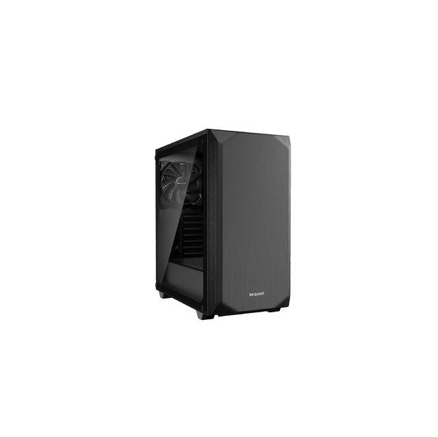Be Quiet! Bgw34 Pure Base 500 Window Black, Atx, Midi Tower Computer Case, Tempered Glass Window, Two Preinstalled Fans