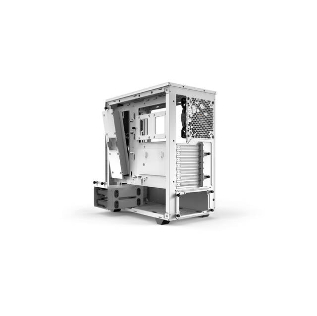 Be Quiet! Bgw35 Pure Base 500 Window White, Atx, Midi Tower Computer Case, Tempered Glass Window, Two Preinstalled Fans