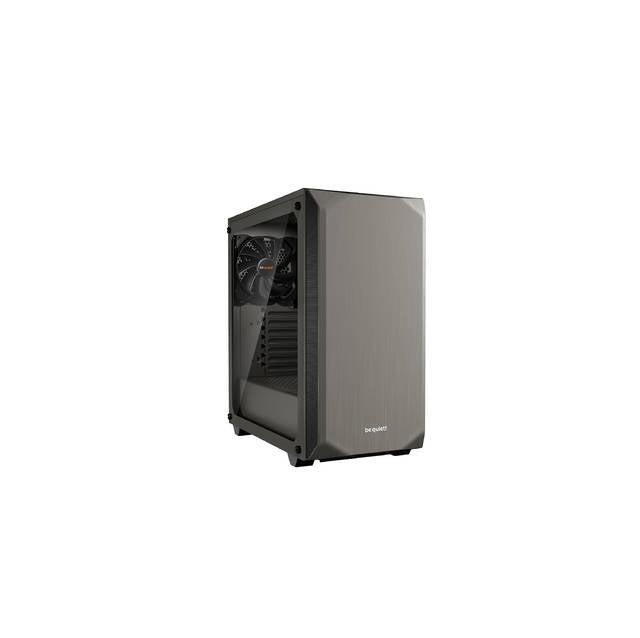 Be Quiet! Bgw36 Pure Base 500 Window Gray, Atx, Midi Tower Computer Case, Tempered Glass Window, Two Preinstalled Fans