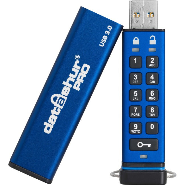 iStorage datAshur PRO 4GB USB 3.2 (Gen 1) Type A Flash Drive IS-FL-DA3-256-4