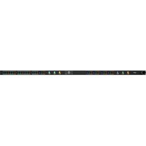 0U Vertical PDU with IP67 Rating - 30-Outlet Industrial Power Distribution | TecISoft I10484