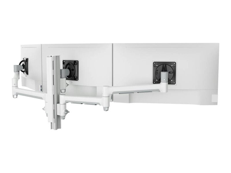 Atdec AWMS-3-13714 Triple-Monitor Mount White