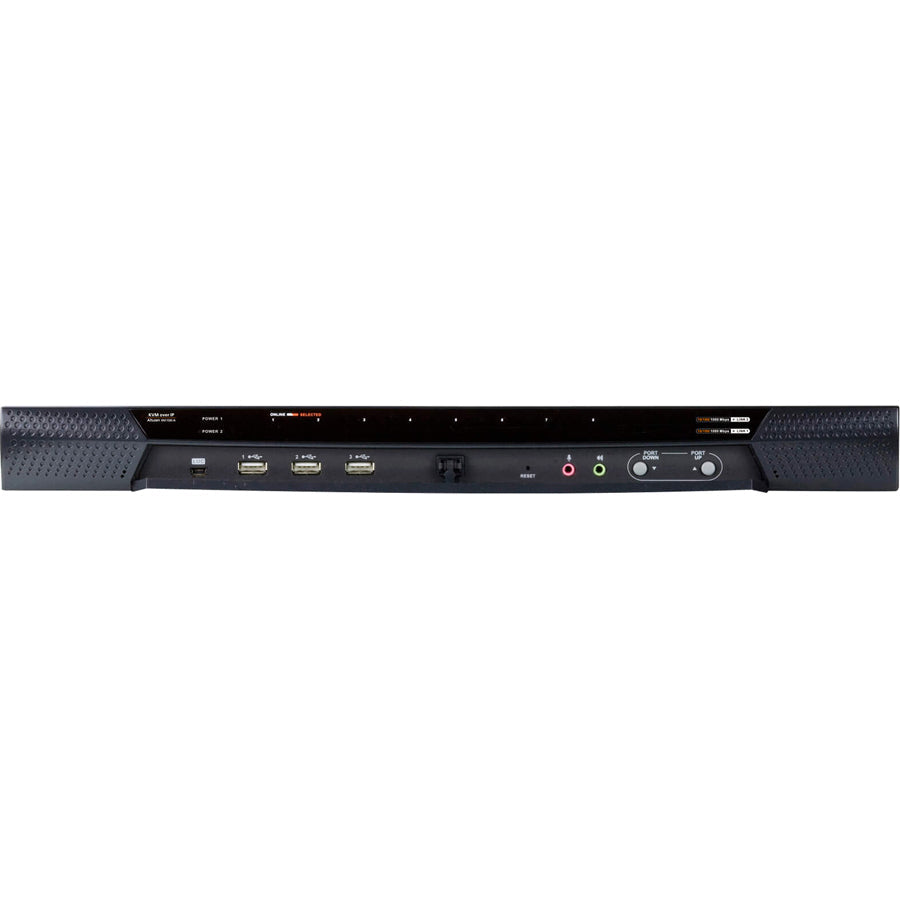 1-Local/1-Remote Access 8-Port Cat 5 KVM over IP Switch with Virtual Media (1920 x 1200) – TAA KN1108VA