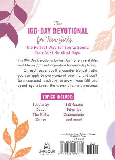 100-Day Devotional For Teen Girls