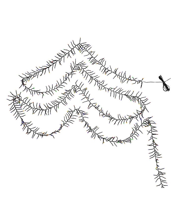 1000-Light Multi-Color LED Cluster Light Set