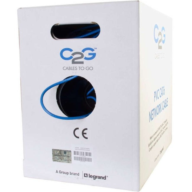 1000Ft Cat6 Bulk Unshielded (Utp) Network Cable With Stranded Conductors In-Wall
