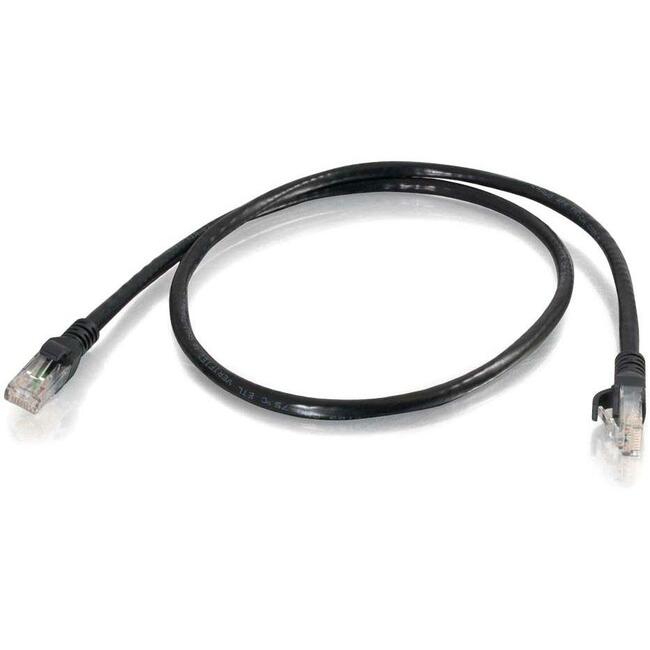 100Ft Black Snagless Cat6 Cable Taa