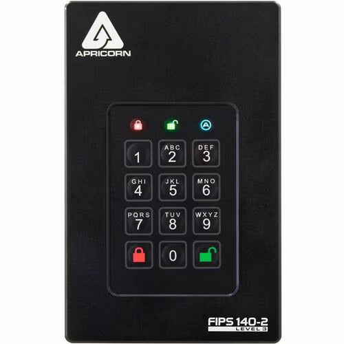 Apricorn Aegis Fortress 4Tb Aegis Fortress L3 Ssd Usb,3.0 Hw Encrypted