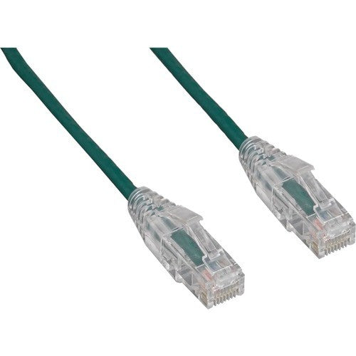 ENET CAT6 Green 4 Foot Slim Patch Cable
