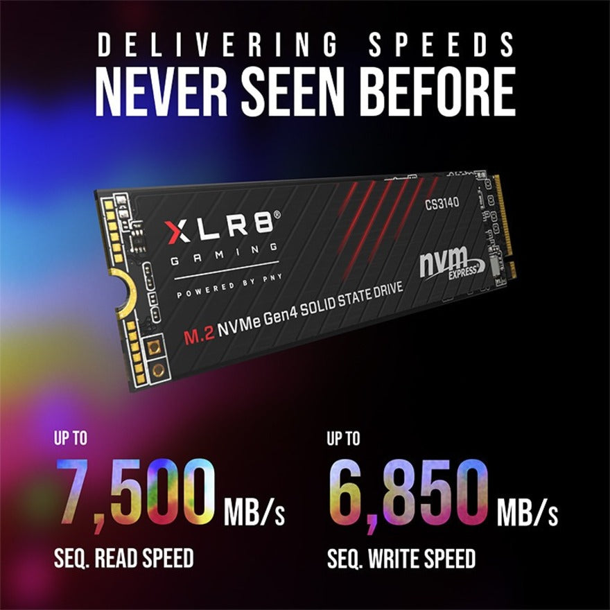 Pny Xlr8 Cs3140 M.2 1000 Gb Pci Express 4.0 3D Nand Nvme