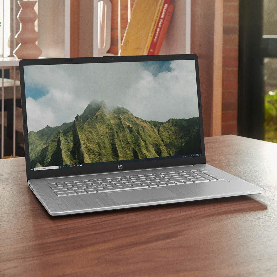 HP 17-cp0000 17-cp0007ca 17.3" Notebook - Full HD - 1920 x 1080 - AMD Ryzen 3 5300U Quad-core (4 Core) - 12 GB Total RAM - 256 GB SSD - Natural Silver - Refurbished