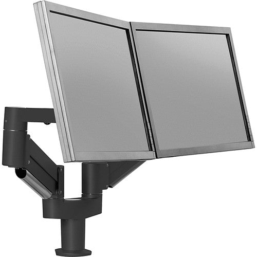 CLAMP MOUNT ONLY. DOES NOT INCLUDE MONITOR ARMS. CONFIGURE FOR GROMMET, DESK CLA
