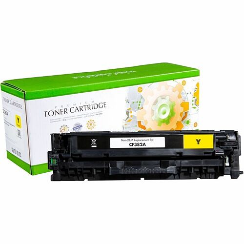 Static Control 002-01-RF382A Yellow Toner Cartridge