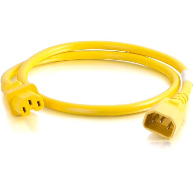 10Ft C14 To C13 14/3 Sjt Yellow