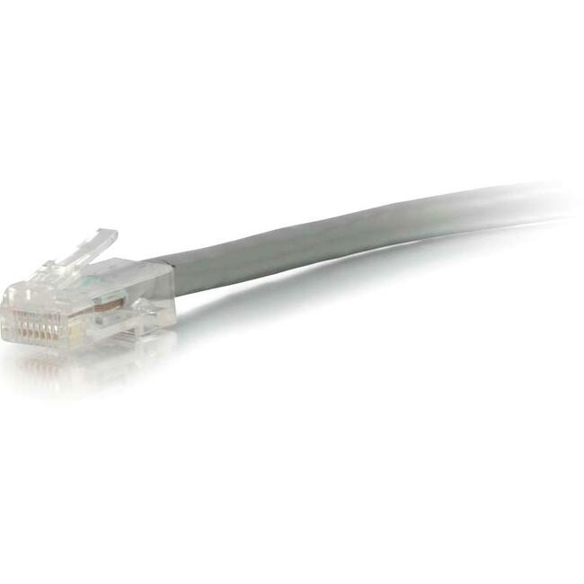 10Ft Cat6 Non-Booted Unshielded (Utp) Ethernet Network Patch Cable - Gray