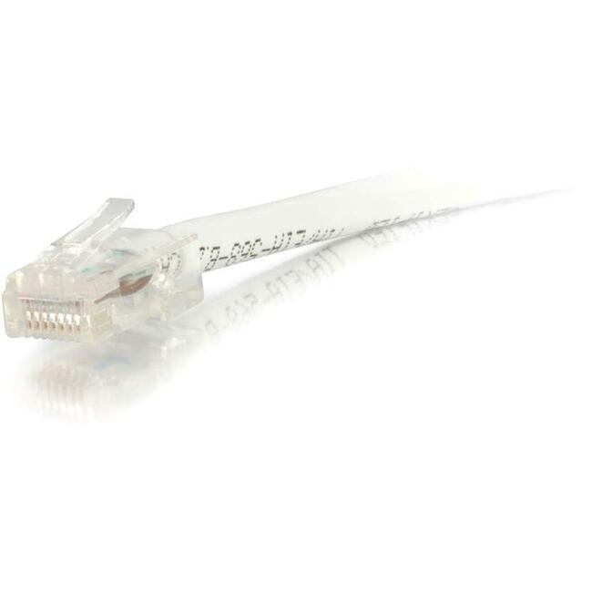 10Ft Cat6 Non-Booted Unshielded (Utp) Ethernet Network Patch Cable - White