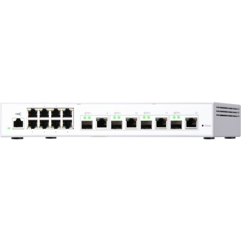 10GbE Switch - QNAP QSW-M408-4C-US Layer 2 Web Managed | Tecisoft