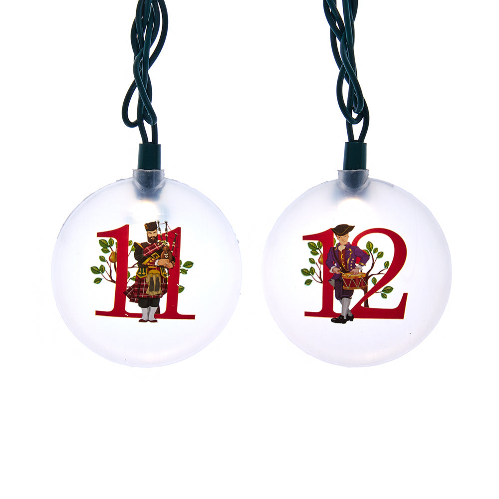 12 Days Of Christmas Light Set - 32 Feet Long