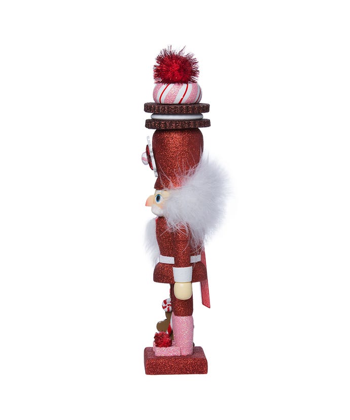 12" Hollywood Nutcrackers Gingerbread With Cookie Hat Nutcracker