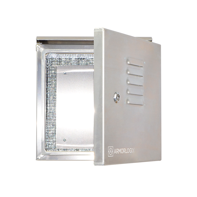 12" X 12" X 11" Nema 3 Enclosure With Fan Al121211N3-Ft