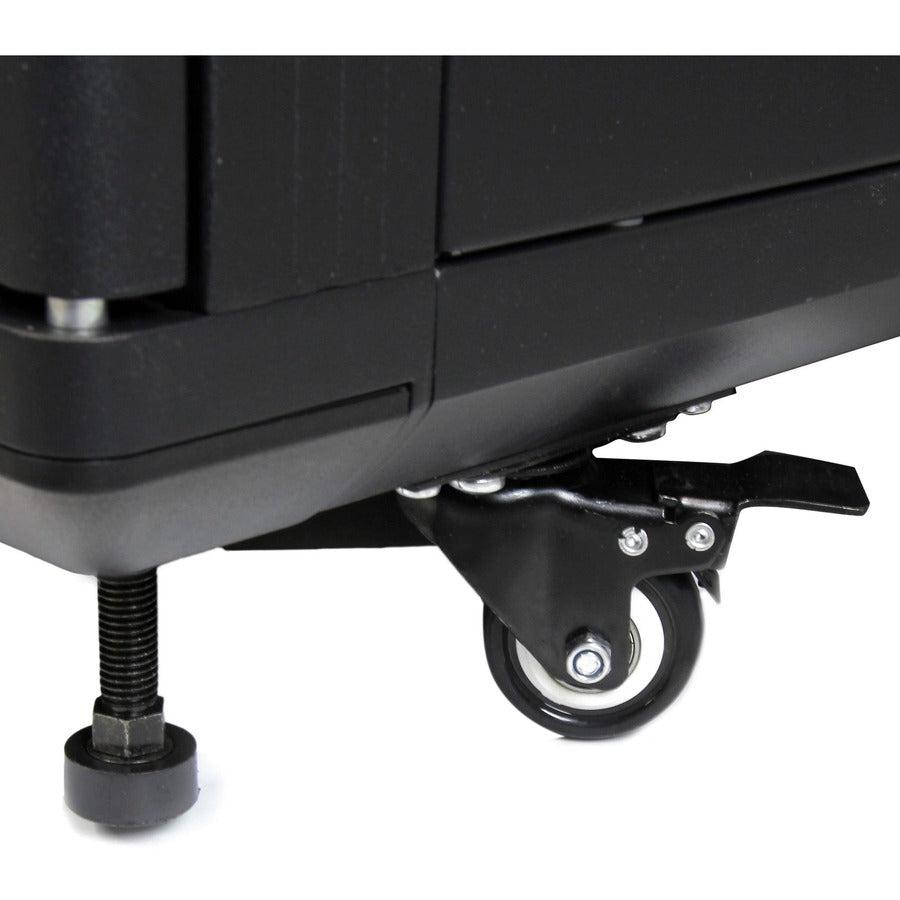 12U Server Rack - 4-Post Lockable Data Center Cabinet | StarTech.com RK1236BKF