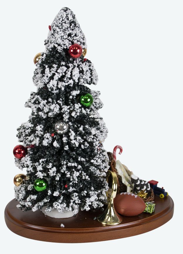 13 Inch Tree on Base with Bag of Toys