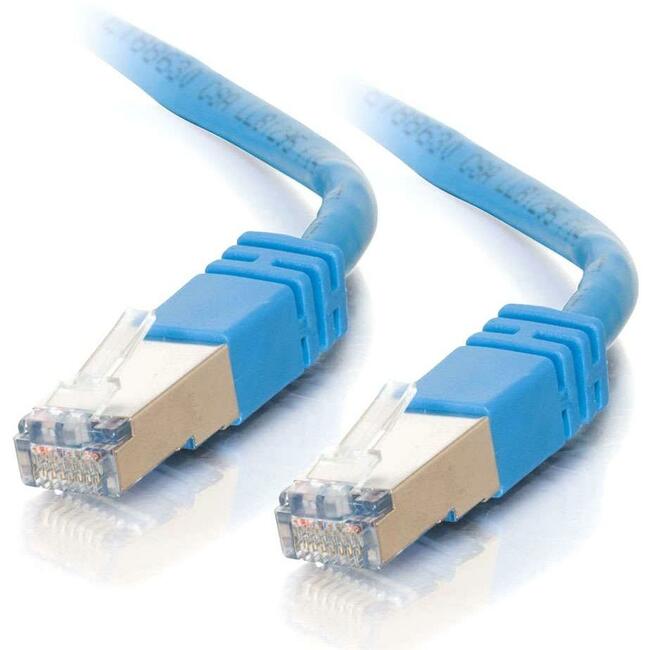 14Ft Cat5E Snagless Shielded (Stp) Ethernet Network Patch Cable - Blue