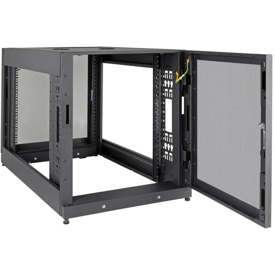 14U Server Rack Enclosure - Extra Deep SmartRack with Doors | TecISoft SR14UBDP