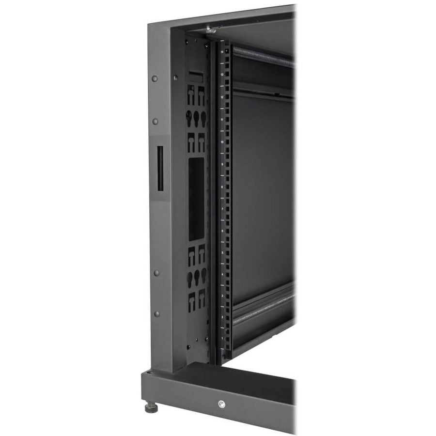 14U Server Rack Enclosure - Extra Deep SmartRack with Doors | TecISoft SR14UBDP