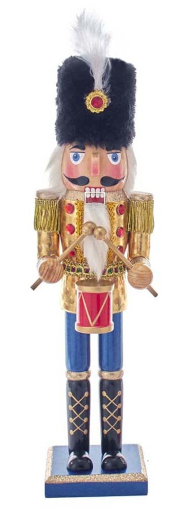 15" Gold and Silver Nutcracker - Sword