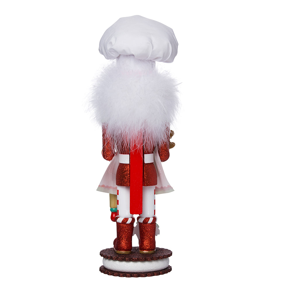 15" Hollywood Gingerbread Chef Nutcracker