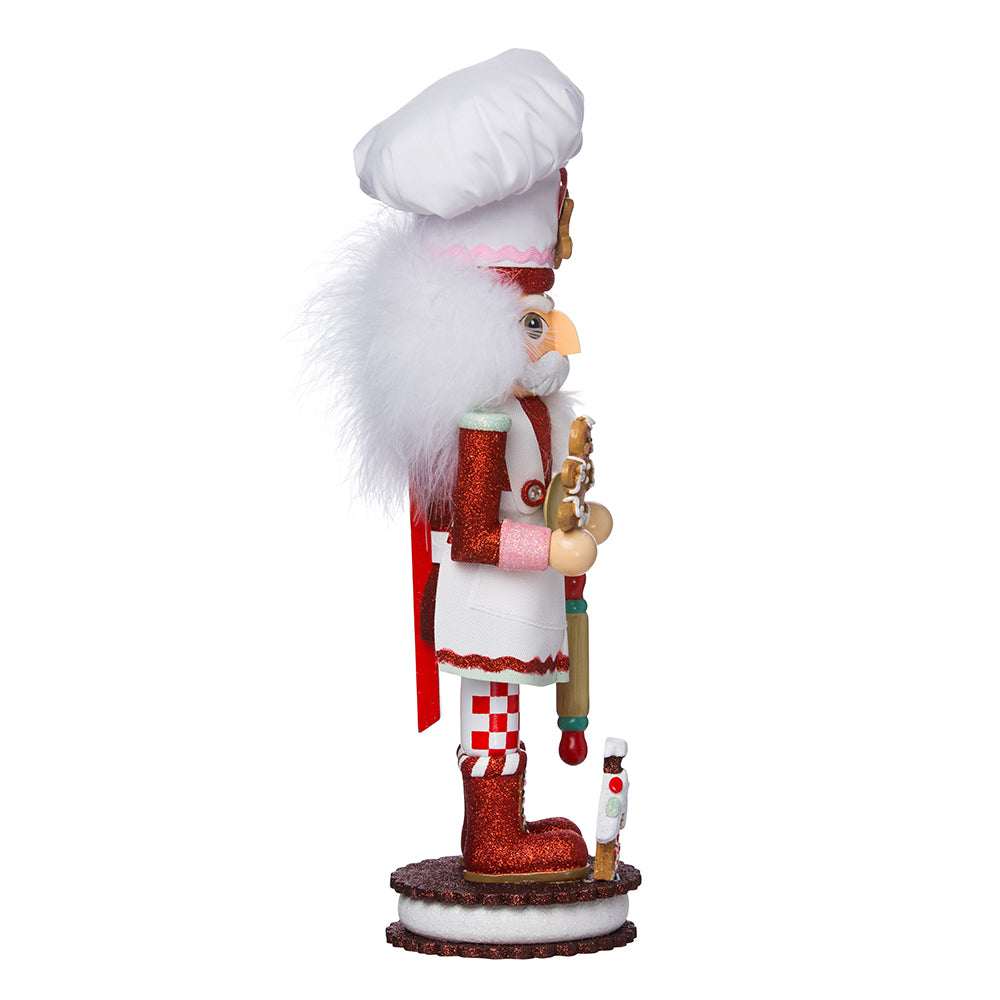 15" Hollywood Gingerbread Chef Nutcracker