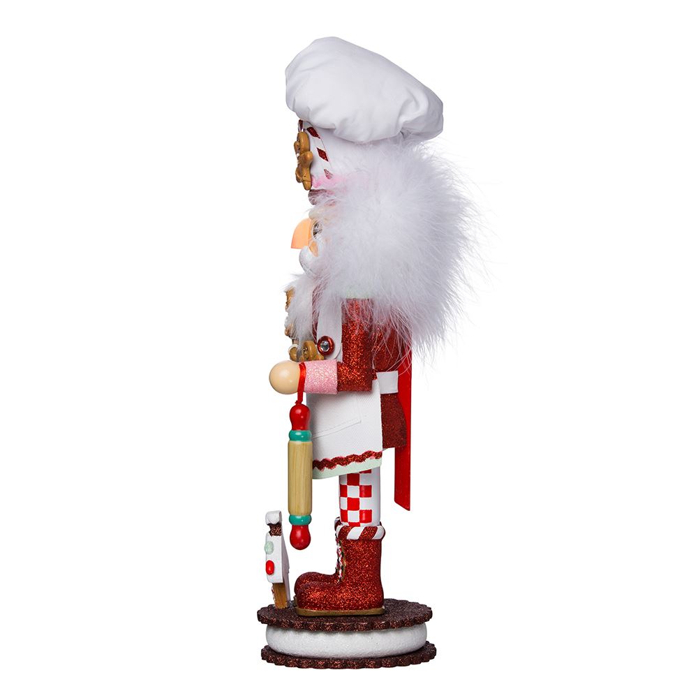 15" Hollywood Gingerbread Chef Nutcracker