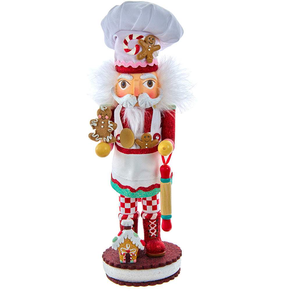 15" Hollywood Gingerbread Chef Nutcracker