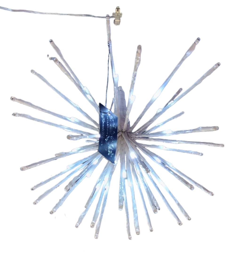 16 Inch 80 LED Branchball - White