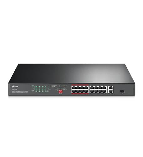 16-Port 10/100Mbps+2-Port Gigabit Switch