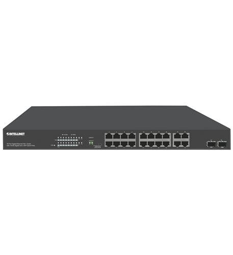 16-Port Gigabit Ethernet PoE+ Switch
