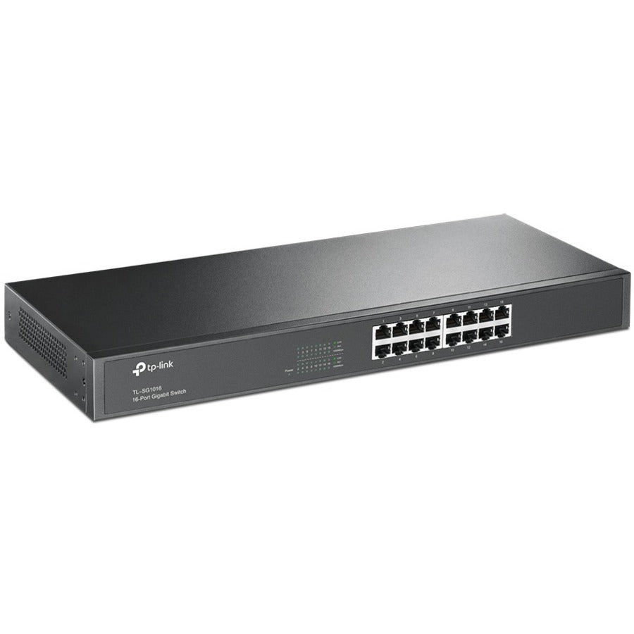 16 Port Gigabit Switch - TP-Link TL-SG1016 Rackmount Unmanaged Ethernet Switch with Energy Efficiency | TecISoft