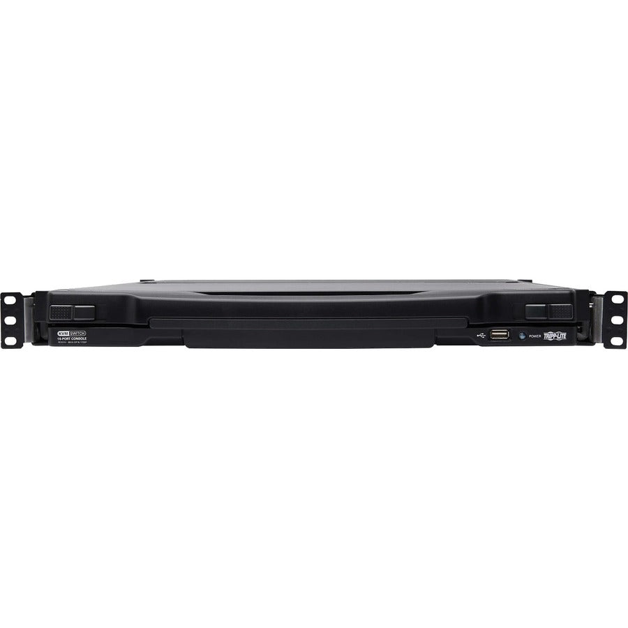 16-Port KVM Switch with LCD Console - 1U Rack Mount DisplayPort | Tripp Lite B030-DP16-17DIP
