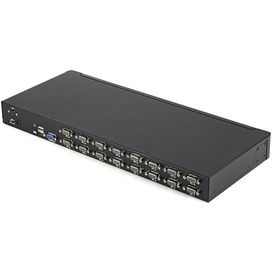 16 Port Rackmount KVM Switch - 1U USB Server Management with OSD | TeciSoft SV1631DUSBUK