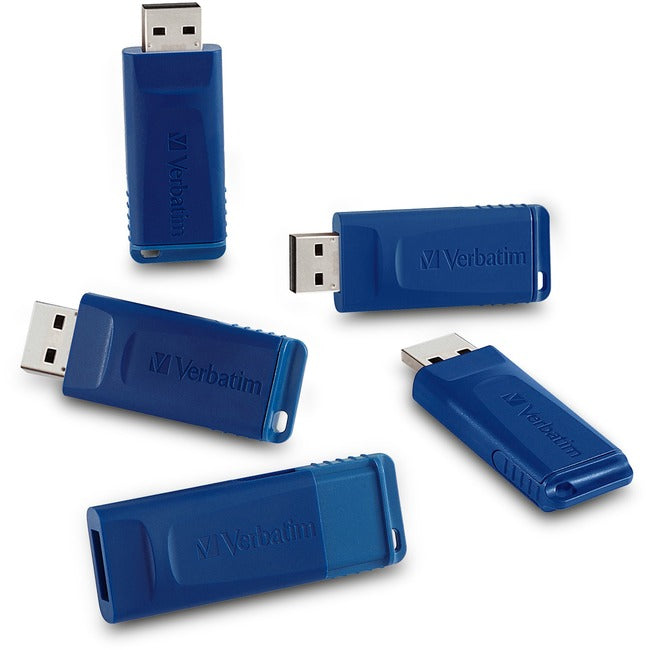 16Gb Usb Flash Drive-5Pk-Blue