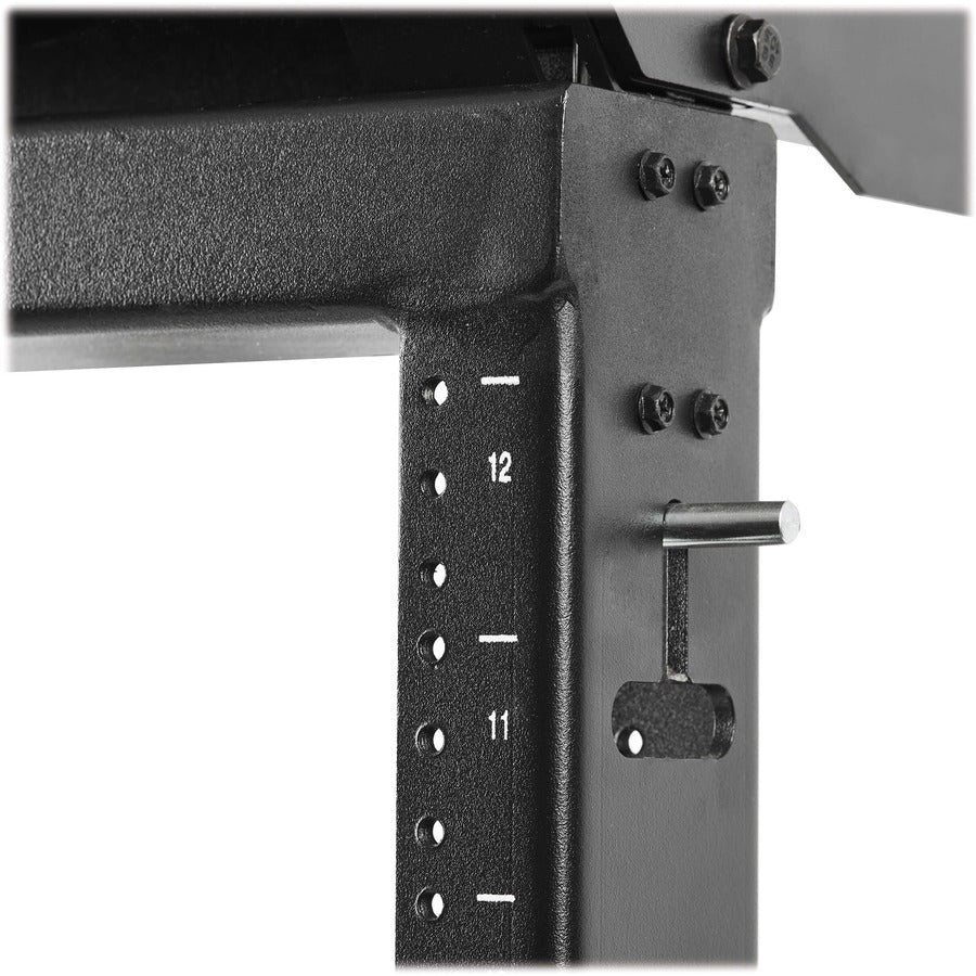 16U 2-Post Open Frame Rack - Heavy Duty Wall Mount | Tecisoft SRWO16US