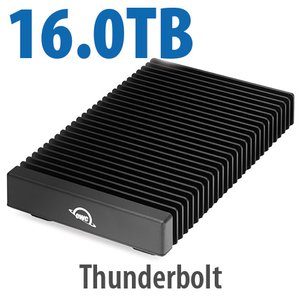 16.0TB OWC ThunderBlade X8 Thunderbolt (40Gb/s) NVMe RAID SSD External Storage