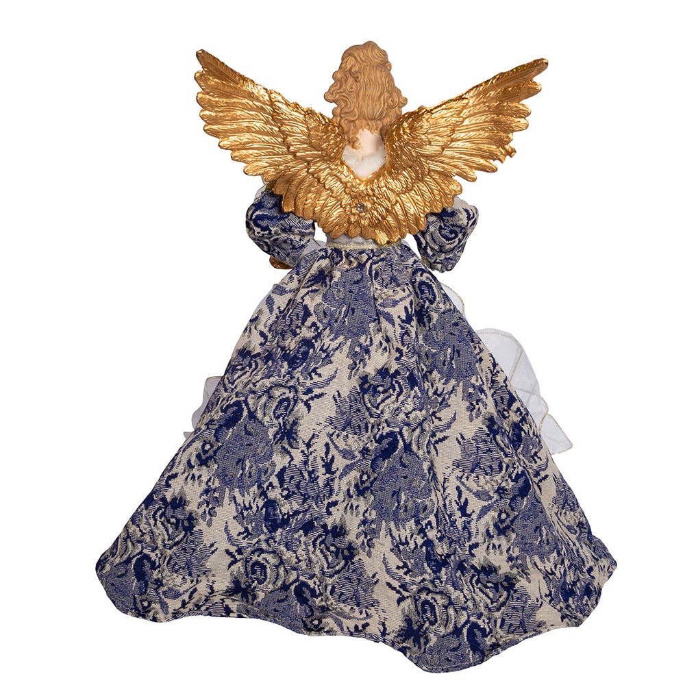 17 Inch Indigo Blue Angel Treetop