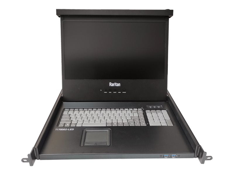 17 Inch Rackmount Console Drawer LED-Backlit - Raritan T1700G2-LED | Tecisoft