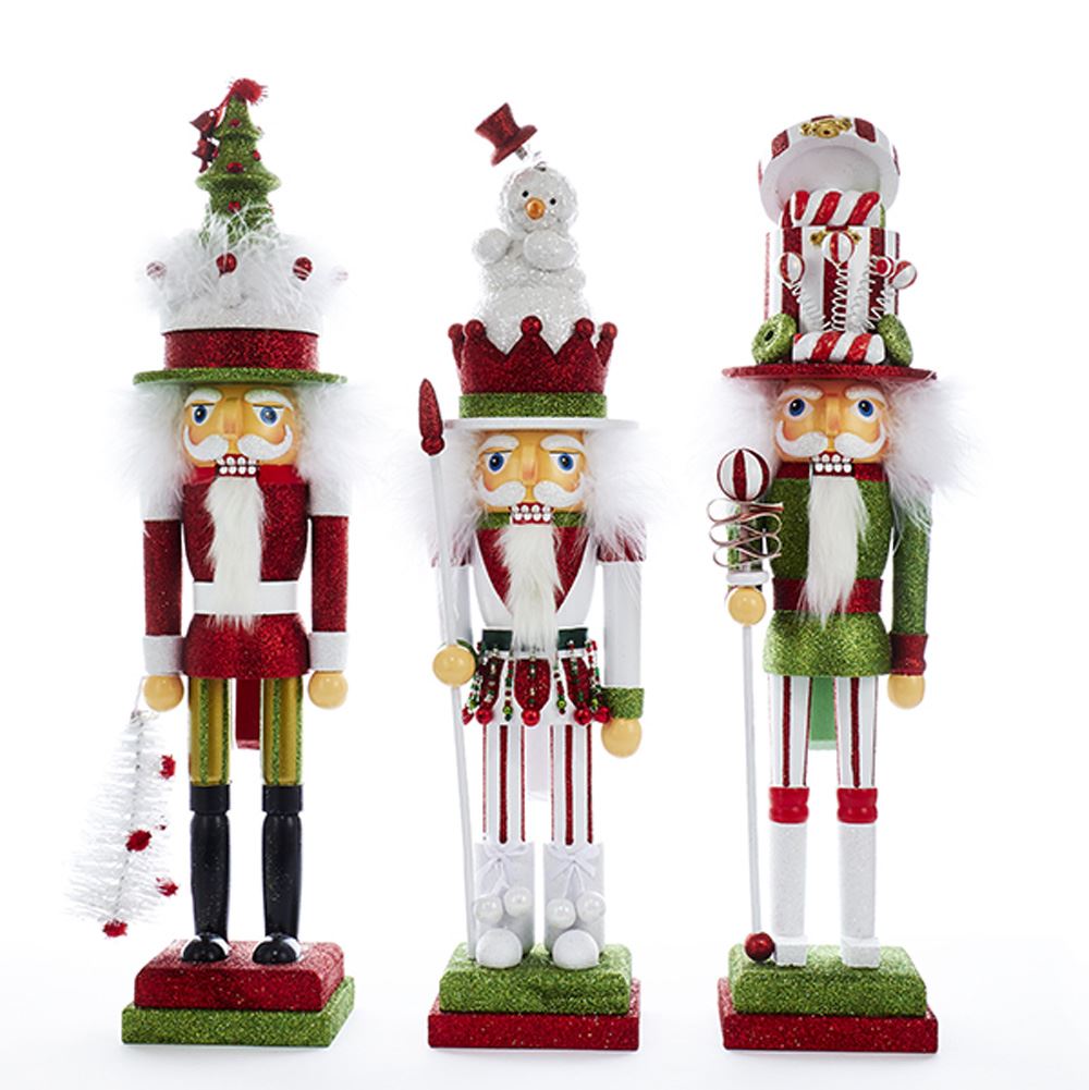 18 Hollywood Red/Green Nutcracker - Tree